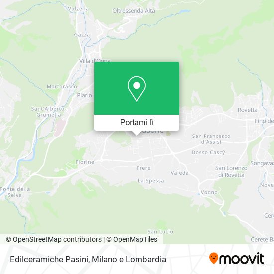 Mappa Edilceramiche Pasini