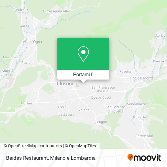 Mappa Beides Restaurant