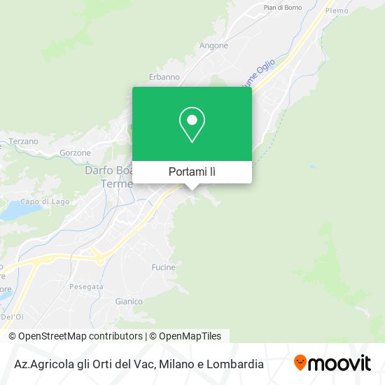 Mappa Az.Agricola gli Orti del Vac