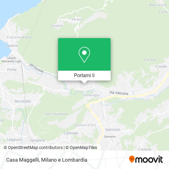 Mappa Casa Maggelli
