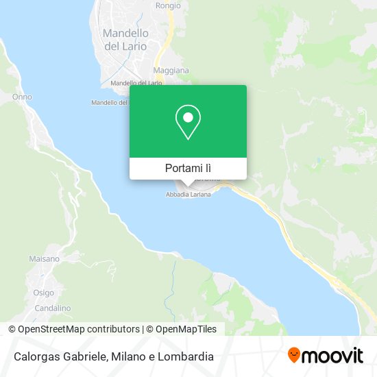 Mappa Calorgas Gabriele