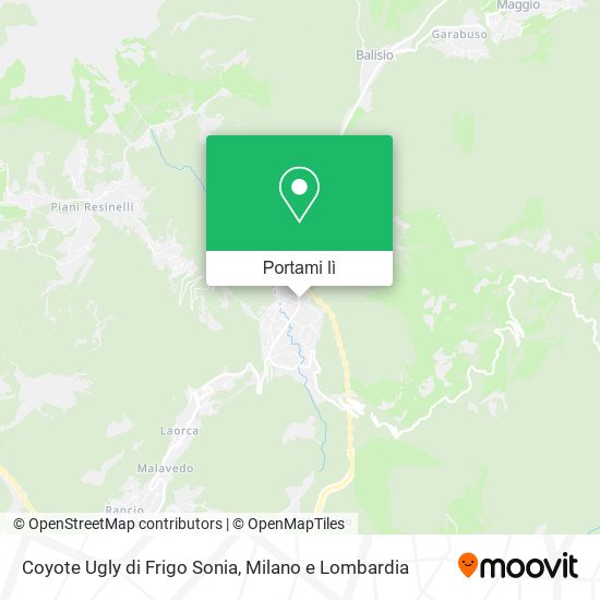 Mappa Coyote Ugly di Frigo Sonia