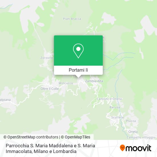 Mappa Parrocchia S. Maria Maddalena e S. Maria Immacolata