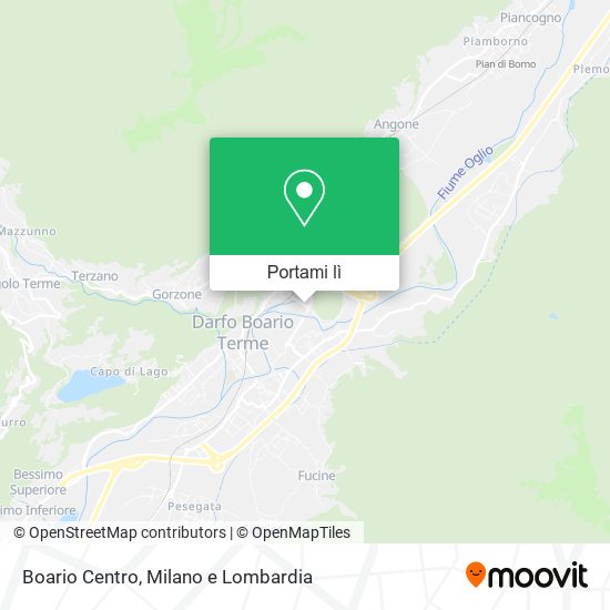 Mappa Boario Centro