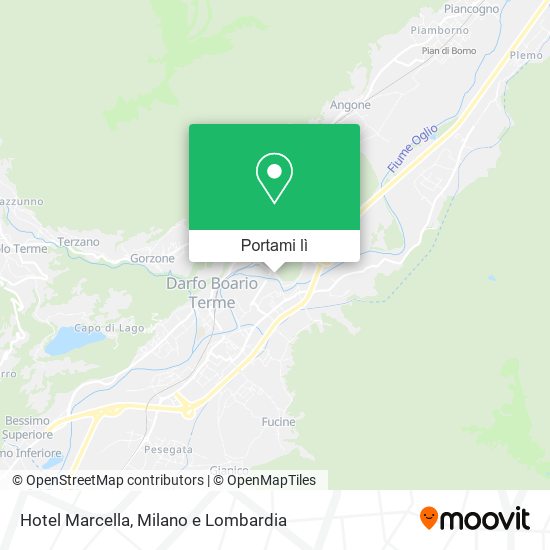 Mappa Hotel Marcella
