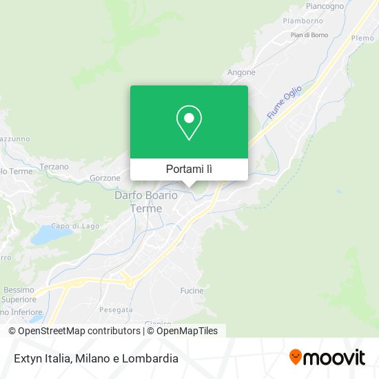Mappa Extyn Italia