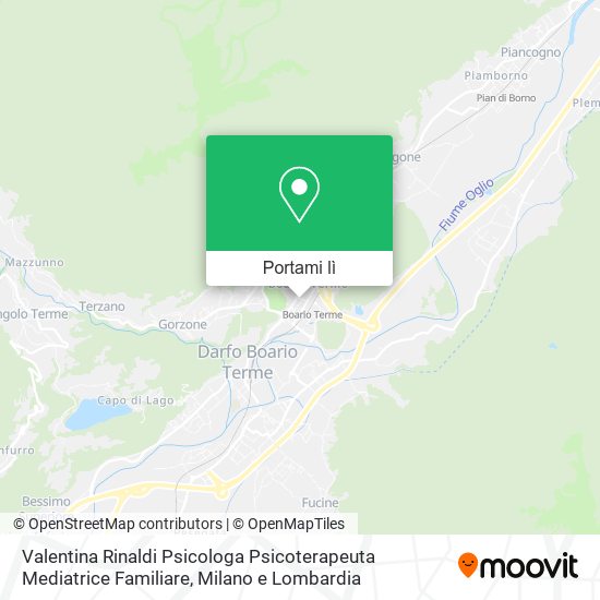 Mappa Valentina Rinaldi Psicologa Psicoterapeuta Mediatrice Familiare