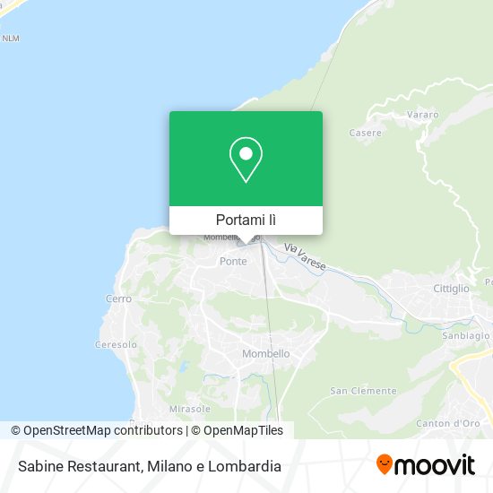 Mappa Sabine Restaurant