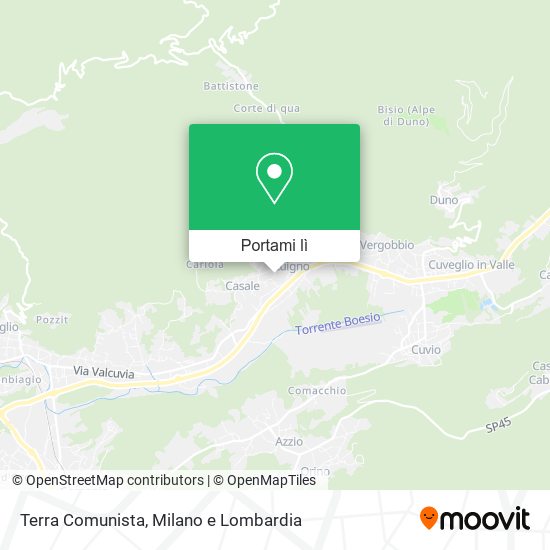 Mappa Terra Comunista