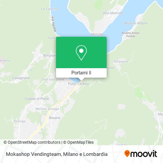 Mappa Mokashop Vendingteam
