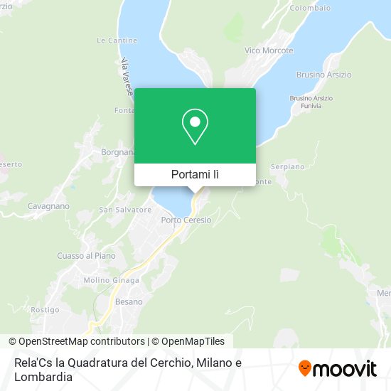 Mappa Rela'Cs la Quadratura del Cerchio