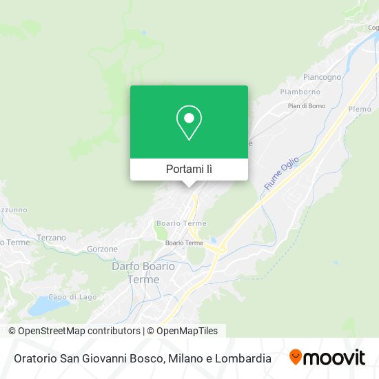 Mappa Oratorio San Giovanni Bosco