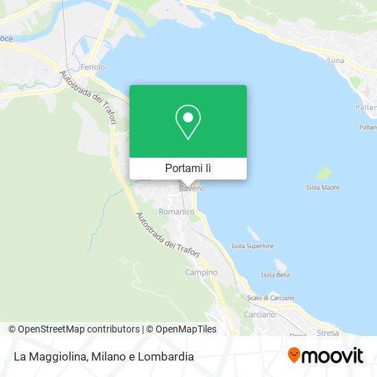 Mappa La Maggiolina
