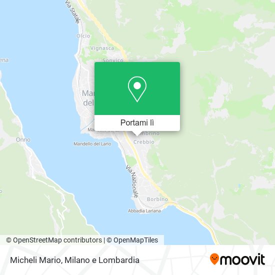 Mappa Micheli Mario