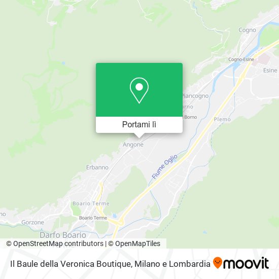Mappa Il Baule della Veronica Boutique
