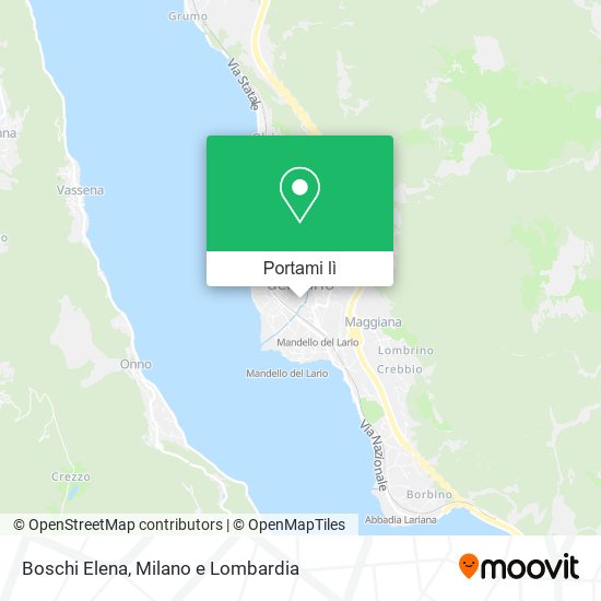 Mappa Boschi Elena