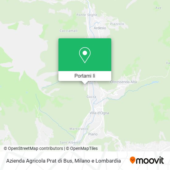 Mappa Azienda Agricola Prat di Bus