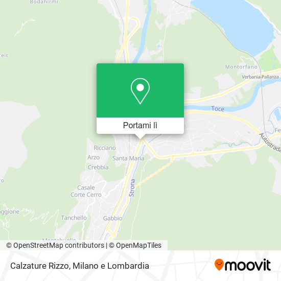 Mappa Calzature Rizzo