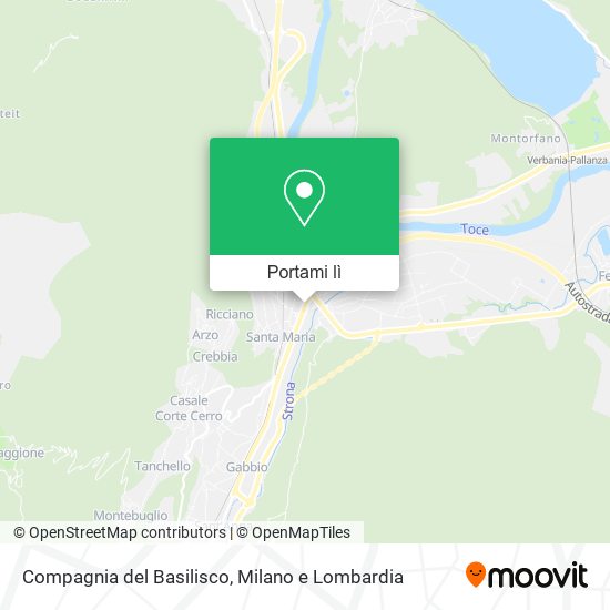 Mappa Compagnia del Basilisco