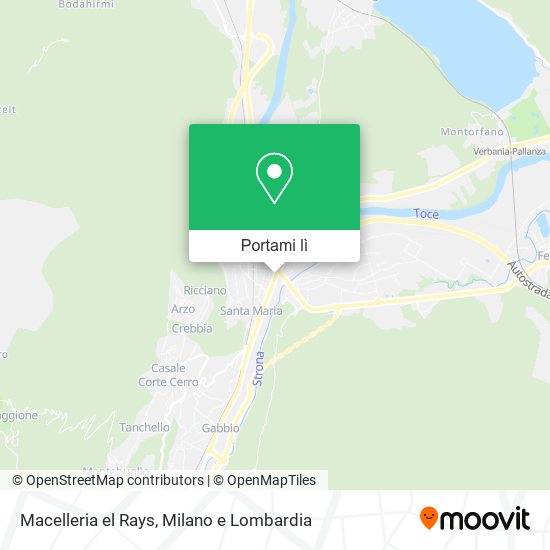 Mappa Macelleria el Rays