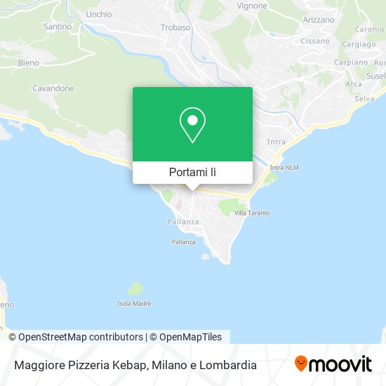 Mappa Maggiore Pizzeria Kebap