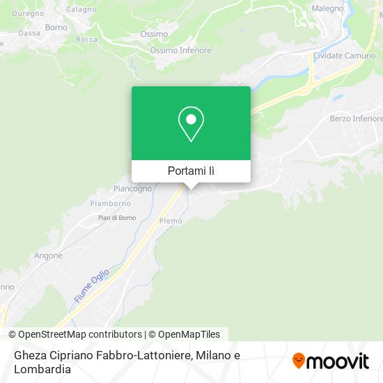 Mappa Gheza Cipriano Fabbro-Lattoniere