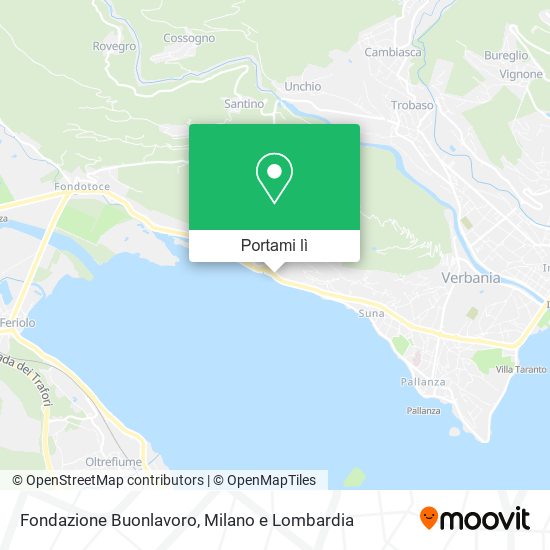 Mappa Fondazione Buonlavoro