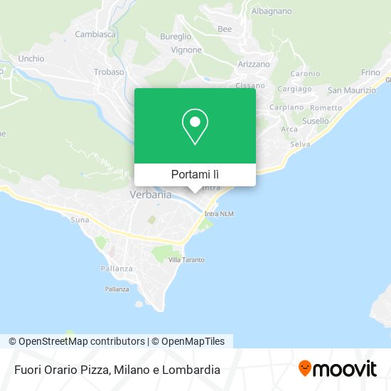 Mappa Fuori Orario Pizza