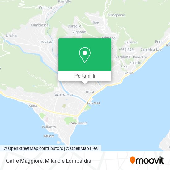 Mappa Caffe Maggiore