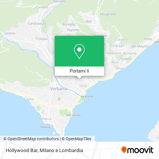 Mappa Hollywood Bar