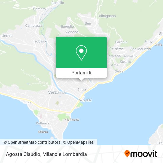 Mappa Agosta Claudio