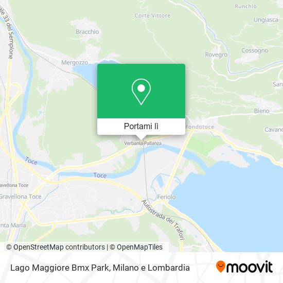 Mappa Lago Maggiore Bmx Park