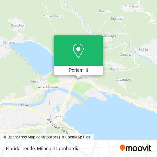 Mappa Florida Tende