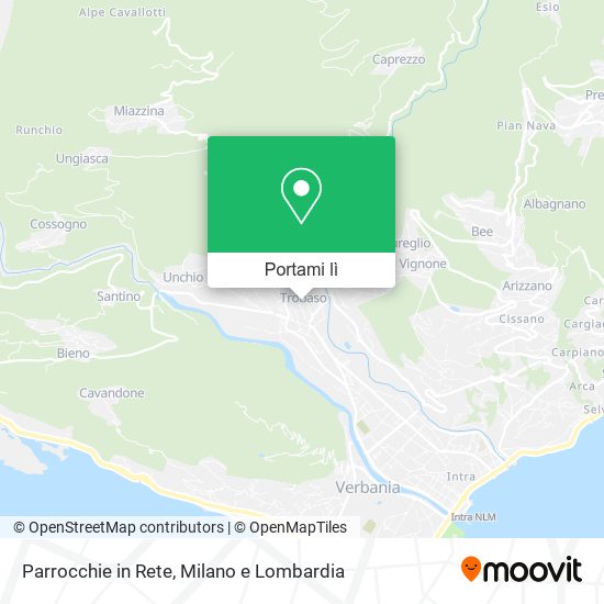 Mappa Parrocchie in Rete