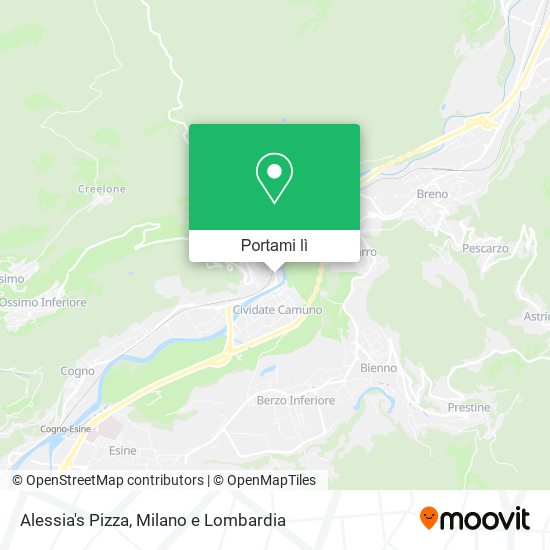 Mappa Alessia's Pizza