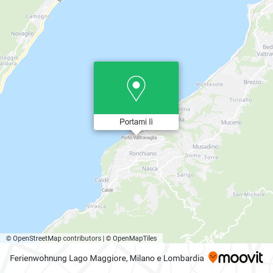 Mappa Ferienwohnung Lago Maggiore