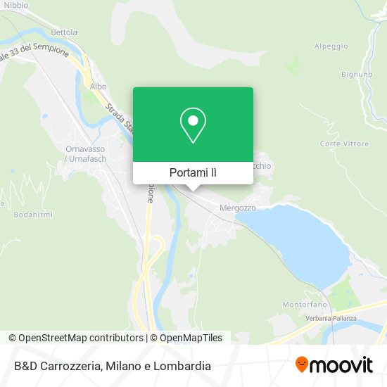 Mappa B&D Carrozzeria