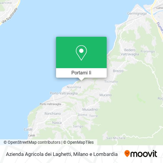 Mappa Azienda Agricola dei Laghetti