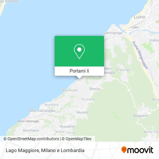 Mappa Lago Maggiore