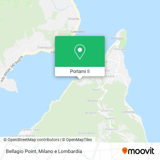 Mappa Bellagio Point