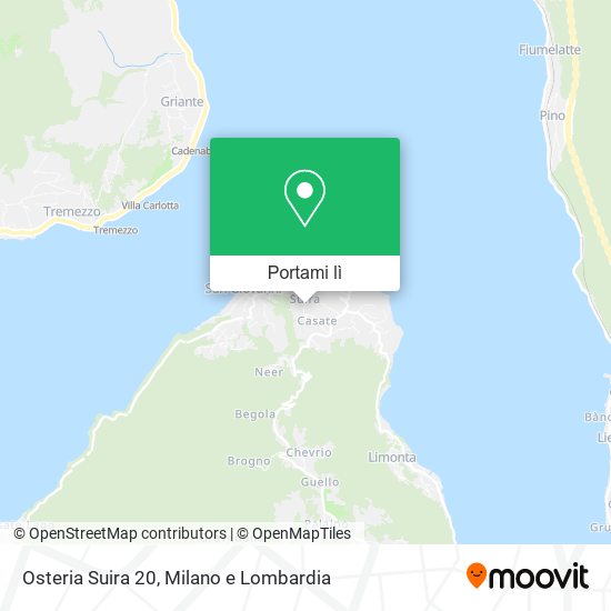 Mappa Osteria Suira 20