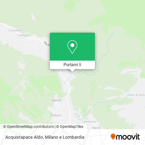 Mappa Acquistapace Aldo