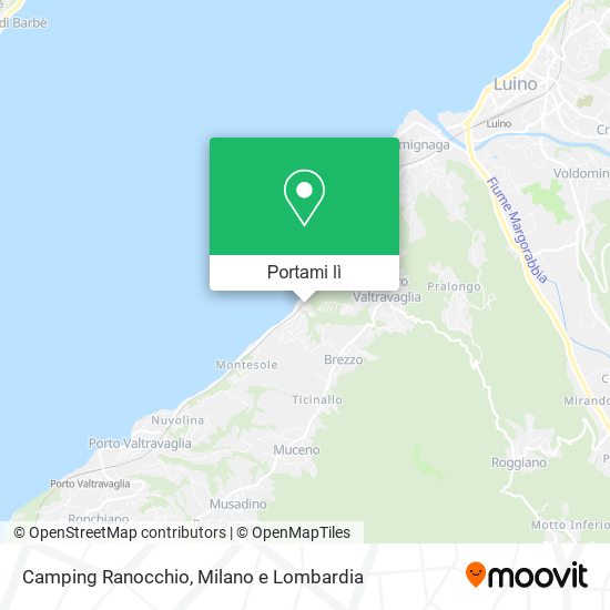 Mappa Camping Ranocchio