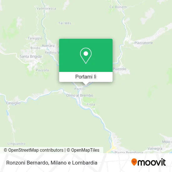 Mappa Ronzoni Bernardo