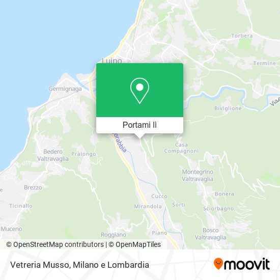 Mappa Vetreria Musso