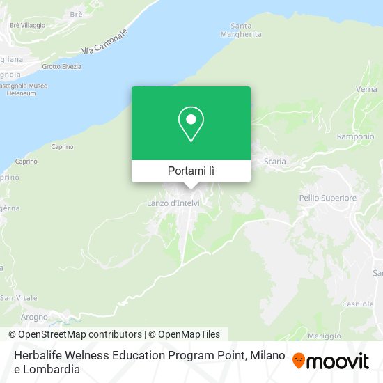 Mappa Herbalife Welness Education Program Point