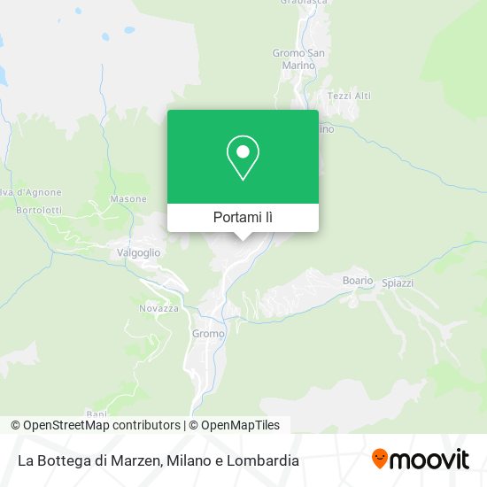 Mappa La Bottega di Marzen