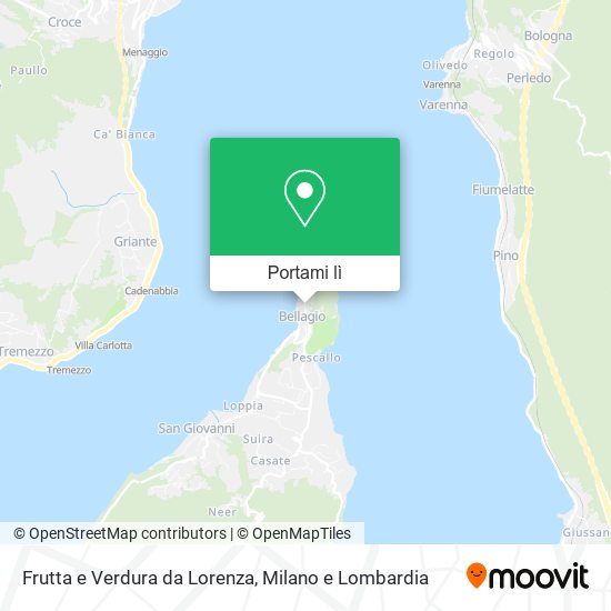 Mappa Frutta e Verdura da Lorenza
