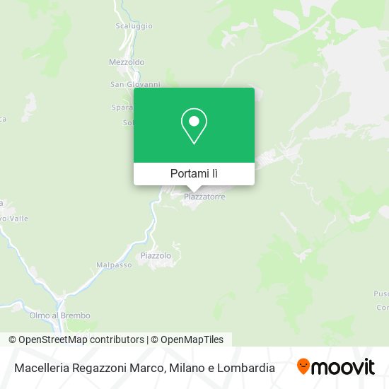Mappa Macelleria Regazzoni Marco