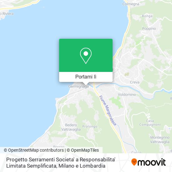 Mappa Progetto Serramenti Societa' a Responsabilita' Limitata Semplificata